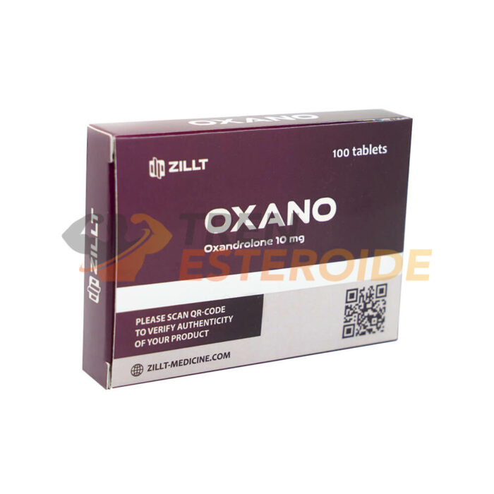 Oxano Zillt Medicine Oxandrolona 10 mg (100 tab)