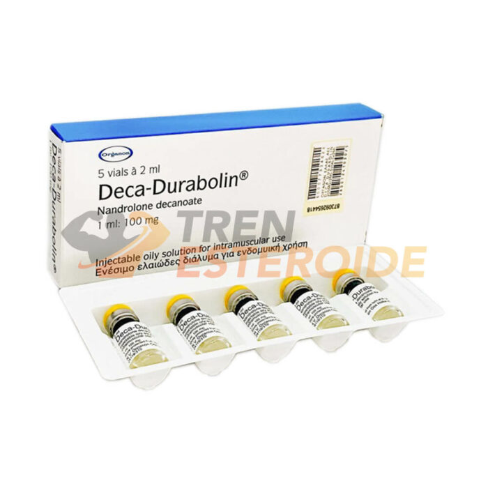 Deca Durabolin Organon Decanoato de Nandrolona 100 mg/ml (5 frascos)