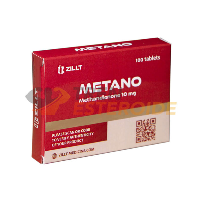 Methano Zillt Medicine Metandienona 10 mg (100 tab)