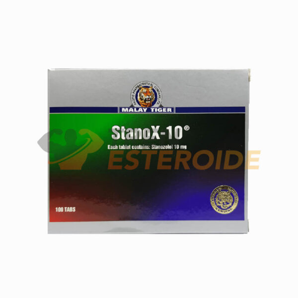 StanoX-10 Malay Tiger Estanozolol 10 mg (100 tab)