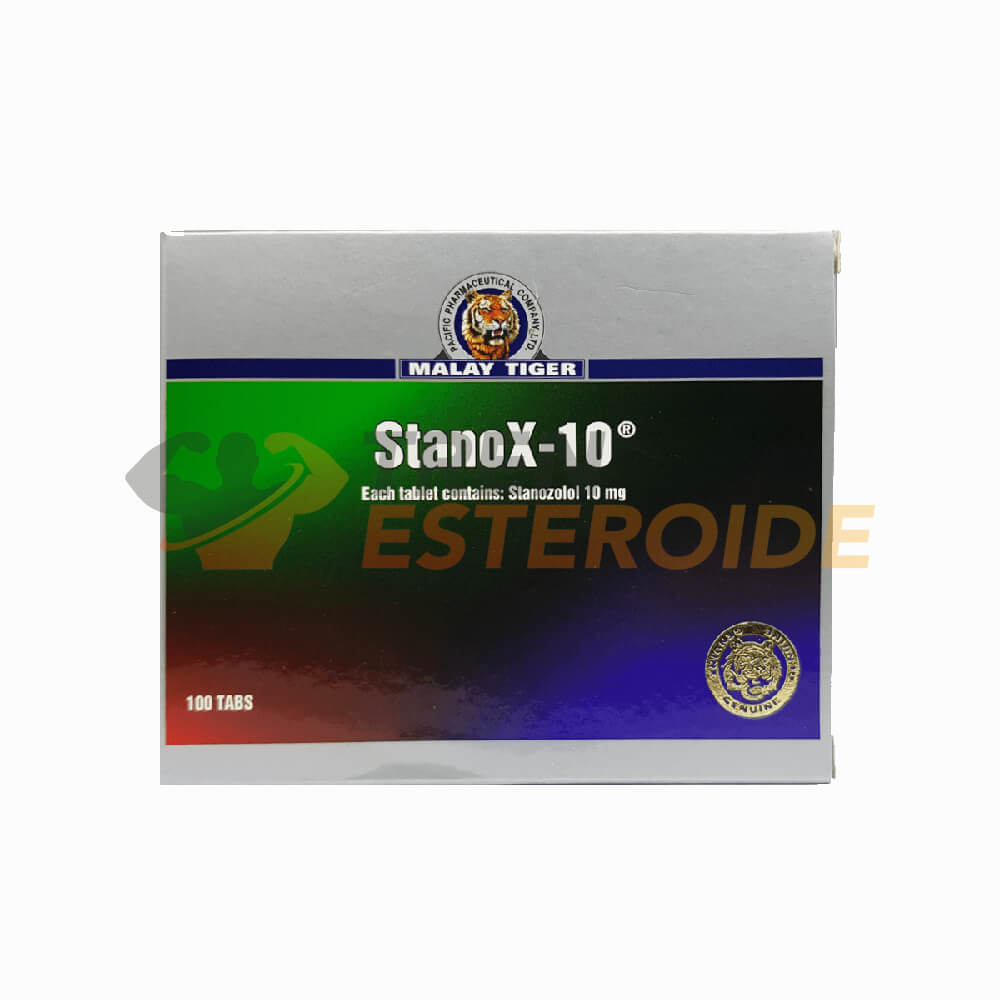 StanoX-10 Malay Tiger Estanozolol 10 mg (100 tab)