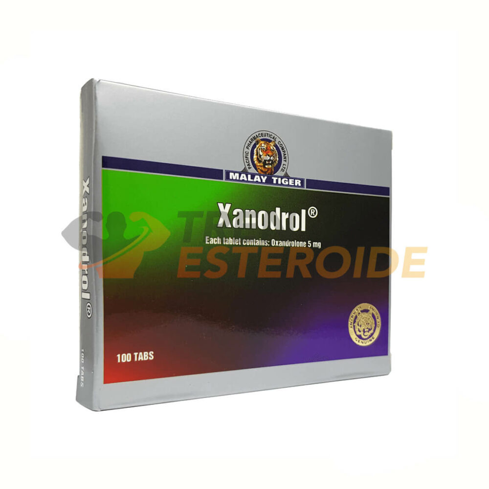 Xanodrol Malay Tiger Oxandrolona 5 mg (100 tab)