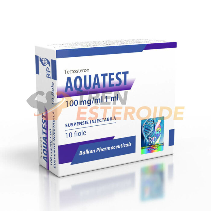 Aquatest Balkan Pharmaceuticals Suspension Acuosa de Testosterona 100 mg/ml (1 ampolla)