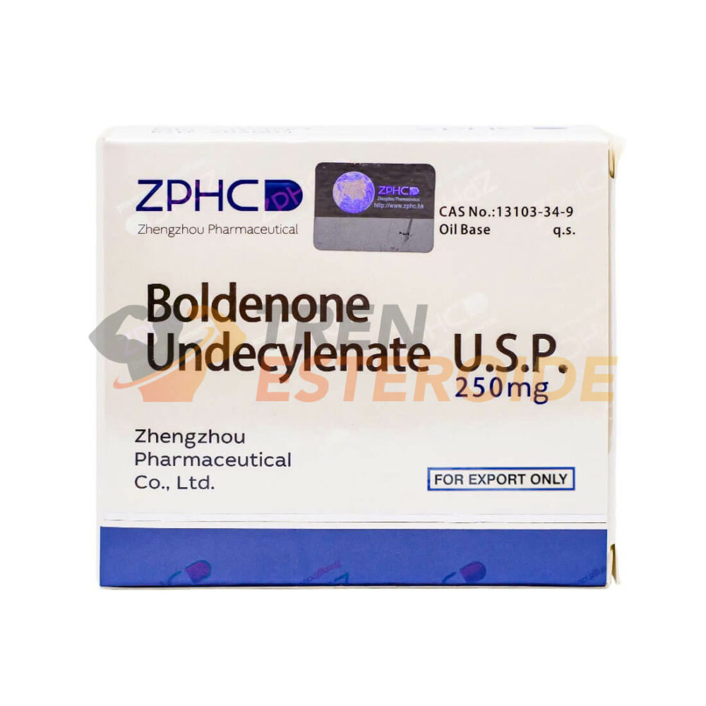 Boldenone Undecylenate ZPHC Undecilenato de Boldenona 250 mg/ml (1 ampolla)