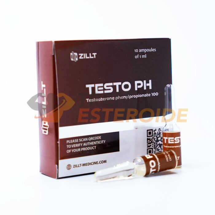 Testo Ph Zillt Medicine Fenilpropionato de Testosterona 100 mg/ml (1 ampolla)