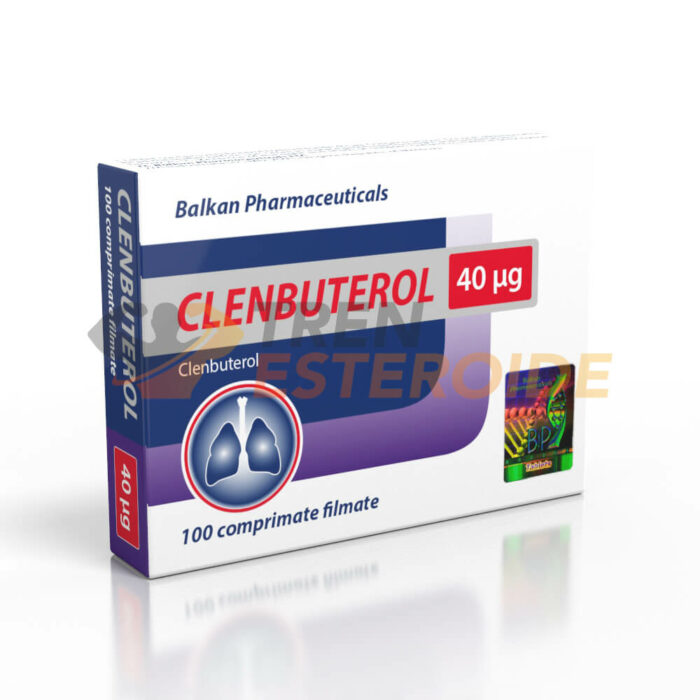 Clenbuterol Balkan Pharmaceuticals 40 mcg (100 tab)