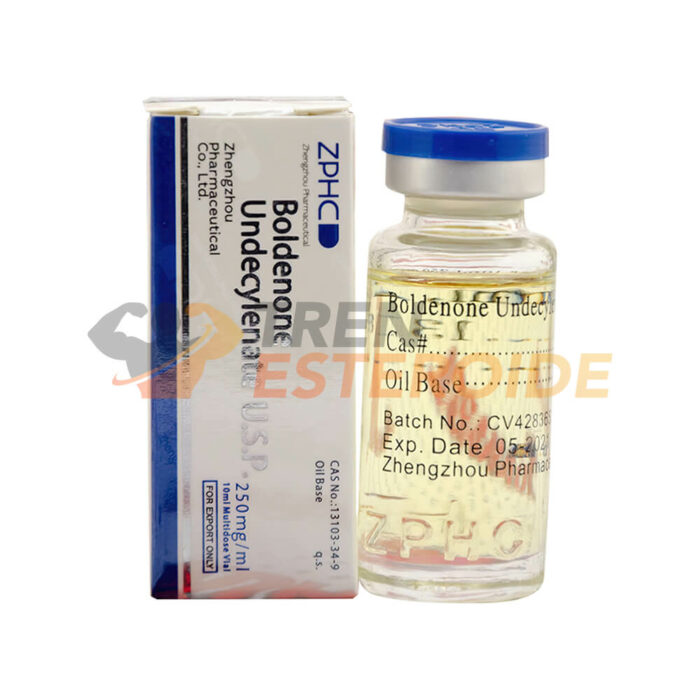 Boldenone Undecylenate ZPHC Undecilenato de Boldenona Botella 250 mg/ml