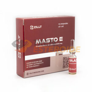 Masto E Zillt Medicine Enantato de Drostanolona 200 mg/ml (1 ampolla)