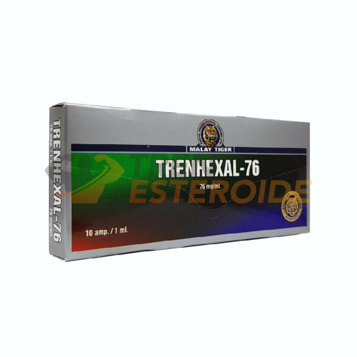 Trenhexal-76 Malay Tiger Hexahidrobencilcarbonato de Trembolona 76 mg/ml (1 ampolla)