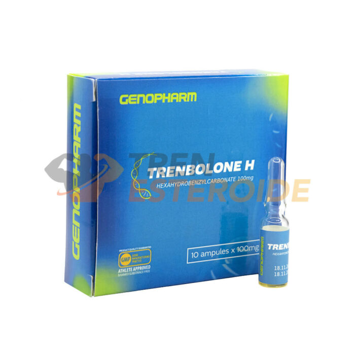 Trenbolone H Genopharm Hexahidrobencilcarbonato de Trembolona 100 mg/ml (1 ampolla)