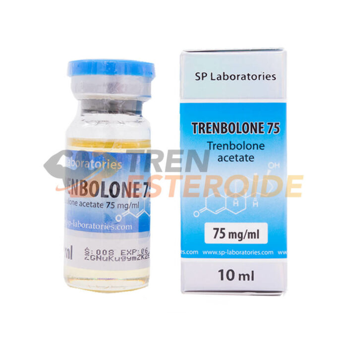 Trenbolone 75 SP Labs Acetato de Trembolona Botella 75 mg/ml