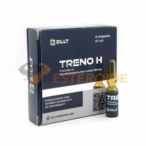 Treno H Zillt Medicine Hexahidrobencilcarbonato de Trembolona 100 mg/ml (1 ampolla)