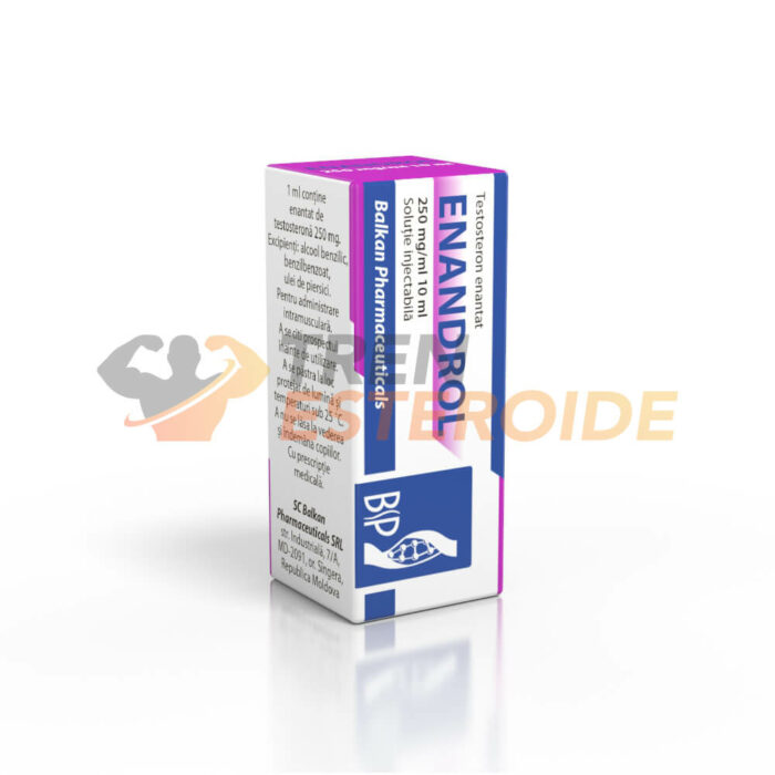 Enandrol Balkan Pharmaceuticals Enantato de Testosterona Botella 250 mg/ml