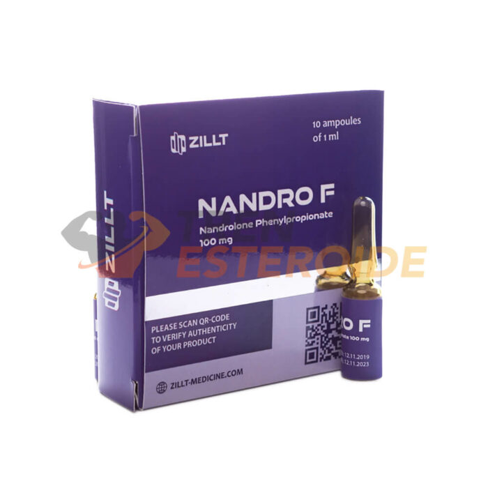 Nandro F Zillt Medicine Fenilpropionato de Nandrolona 100 mg/ml (1 ampolla)