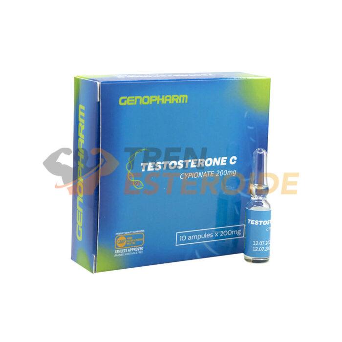 Testosterone C Genopharm Cipionato de Testosterona 200 mg/ml (1 ampolla)