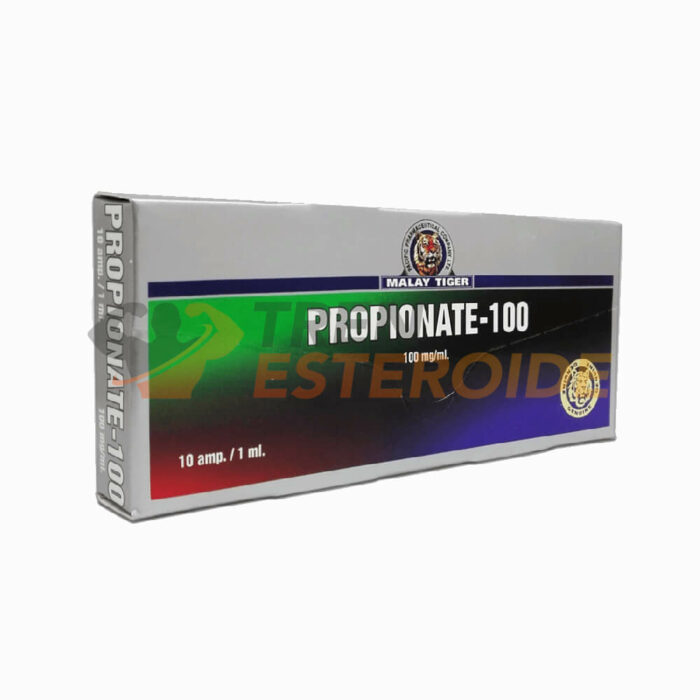 Propionate-100 Malay Tiger Propionato de Testosterona 100 mg/ml (1 ampolla)