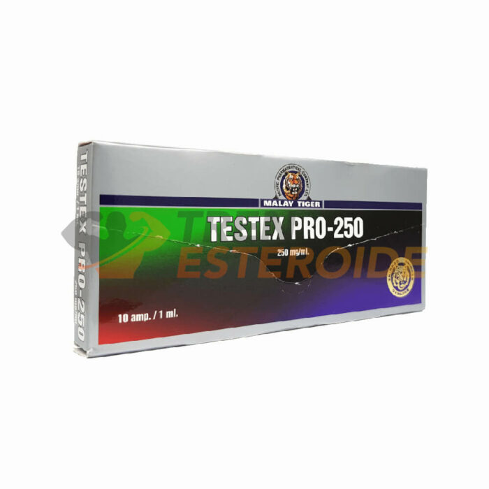 Testex Pro-250 Malay Tiger Cipionato de Testosterona 250 mg/ml (1 ampolla)