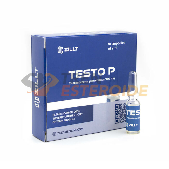 Testo P Zillt Medicine Propionato de Testosterona 100 mg/ml (1 ampolla)