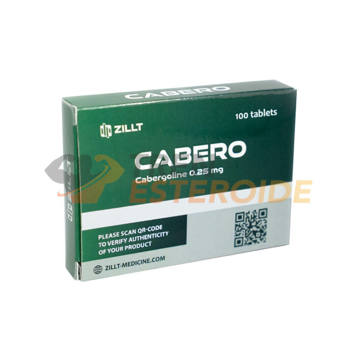 Cabero Zillt Medicine Cabergolina 0.25 mg (25 tab)