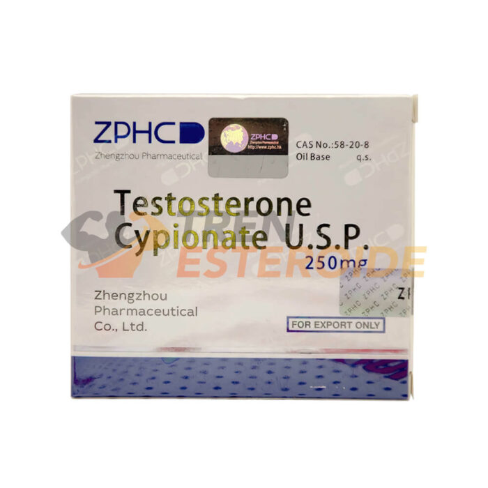 Testosterone Cypionate ZPHC Cipionato de Testosterona 250 mg/ml (1 ampolla)