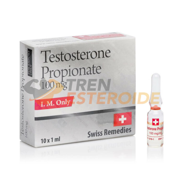 Testosterone Propionate Swiss Remedies Propionato de Testosterona 100 mg/ml (1 ampolla)