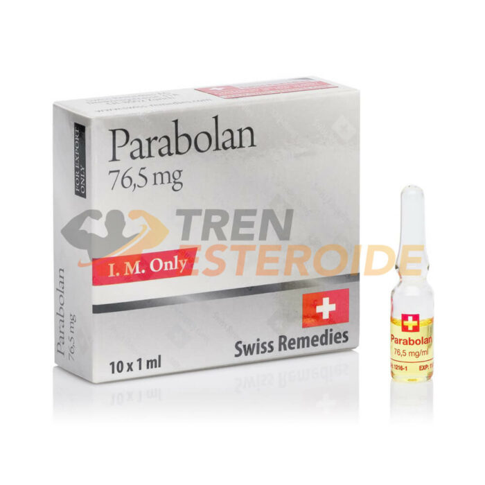 Parabolan Swiss Remedies Hexahidrobencilcarbonato de Trembolona 76.5 mg/ml (1 ampolla)