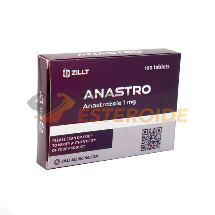 Anastro Zillt Medicine Anastrozole 1 mg (25 tab)