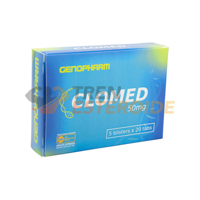 Clomed Genopharm Citrato de Clomifeno 50 mg (20 tab)