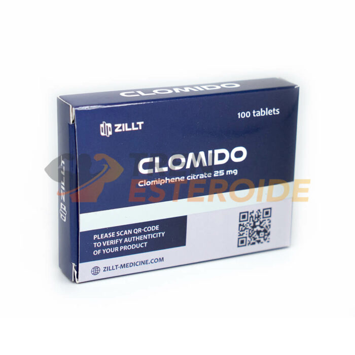 Clomido Zillt Medicine Citrato de Clomifeno 25 mg (25 tab)