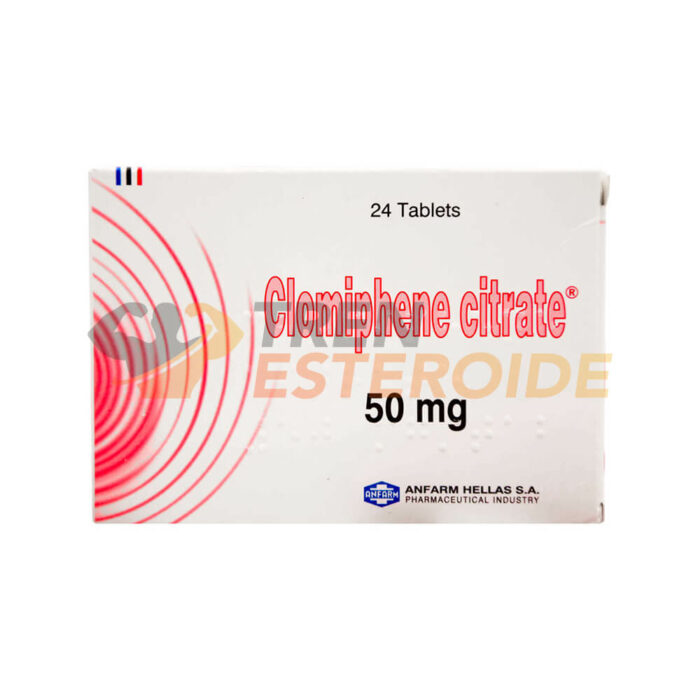 Clomiphene Citrate Anfarm Hellas Citrato de Clomifeno 50 mg (24 tab)