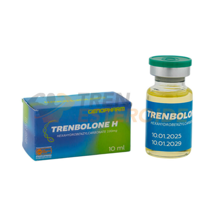 Trenbolone H Genopharm Hexahidrobencilcarbonato de Trembolona Botella 100 mg/ml