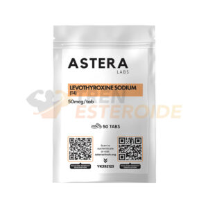 Liothyronine Sodium (T3) Astera Labs Tiroides Liotironina 25 mcg (50 tab)