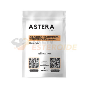 Chlorodehydromethyl-Testosterone Astera Labs Turinabol 20 mg (100 tab)