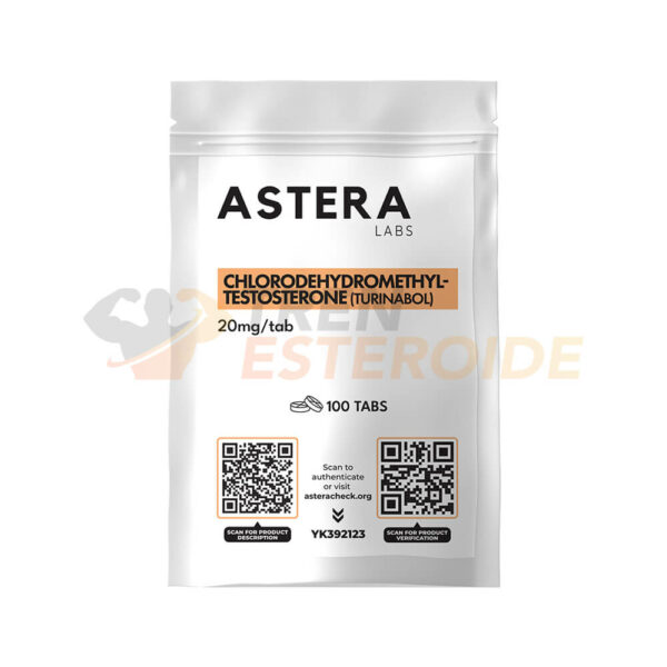 Chlorodehydromethyl-Testosterone Astera Labs Turinabol 20 mg (100 tab)